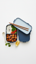 Vegan Teriyaki Tofu Bento with Edamame