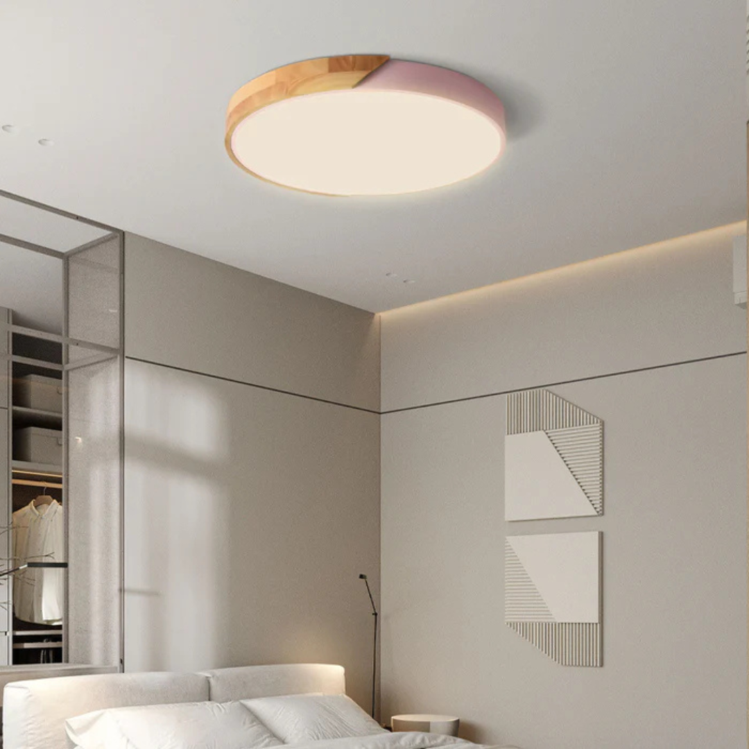 LED Ceiling Light | Nordic Wooden Design