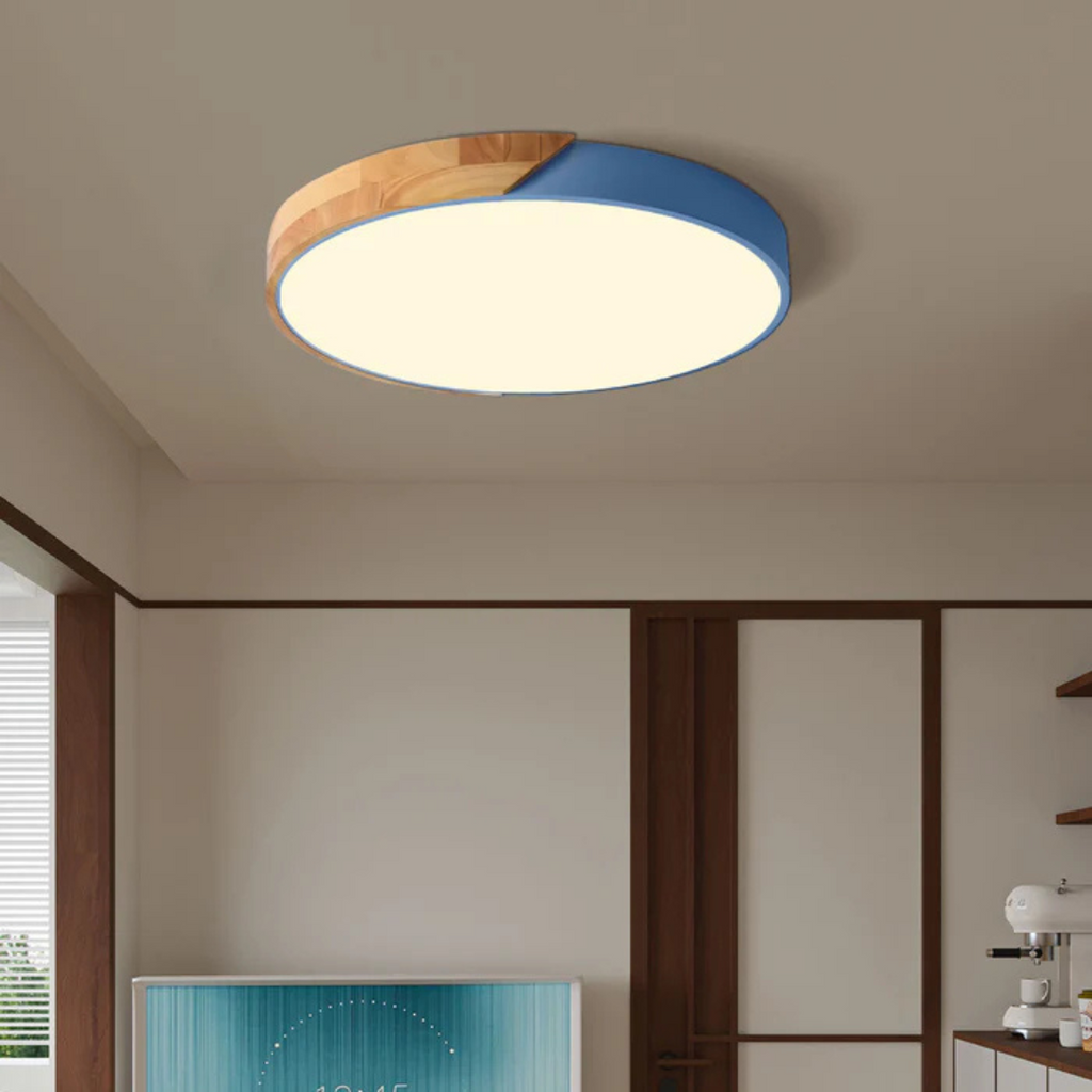 LED Ceiling Light | Nordic Wooden Design