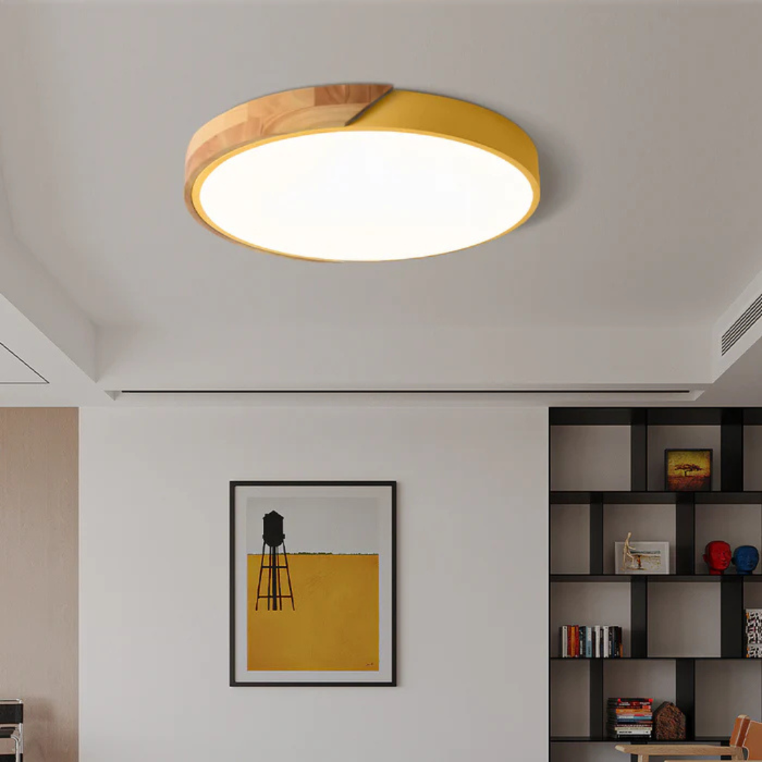 LED Ceiling Light | Nordic Wooden Design