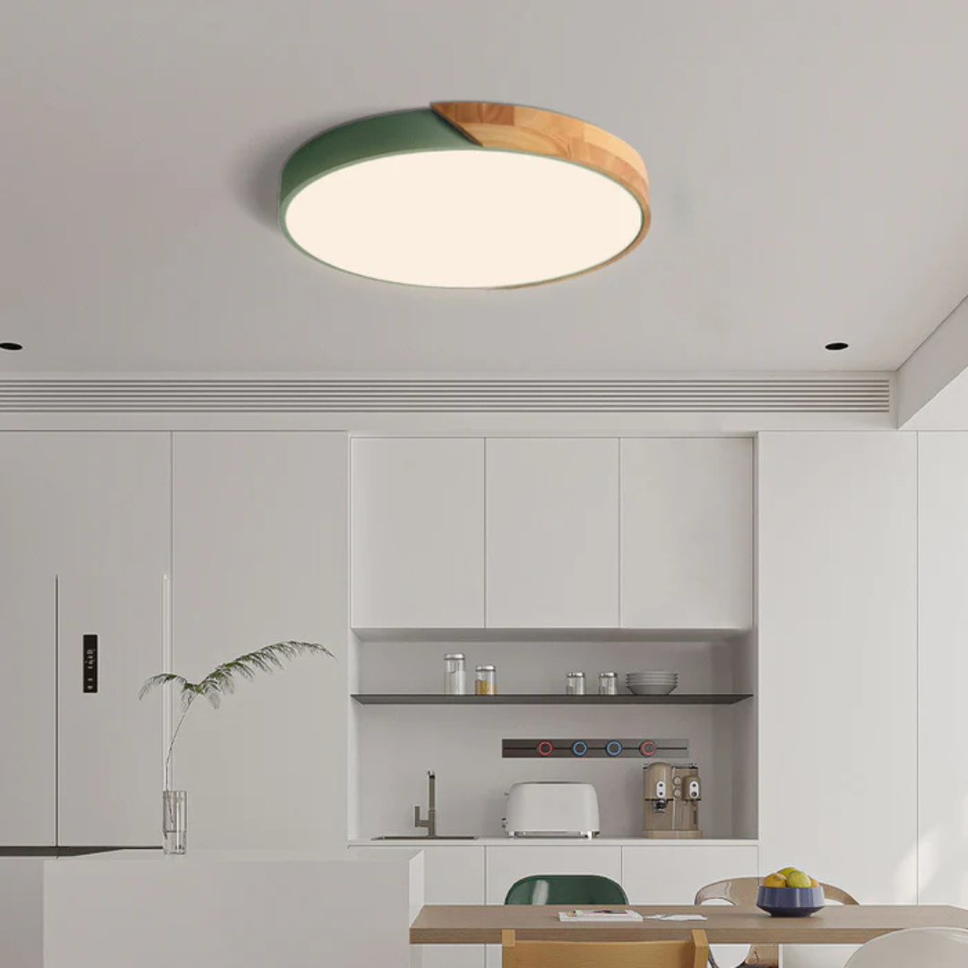 LED Ceiling Light | Nordic Wooden Design