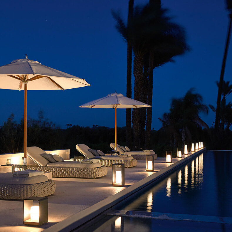Modern Square Outdoor LED Light