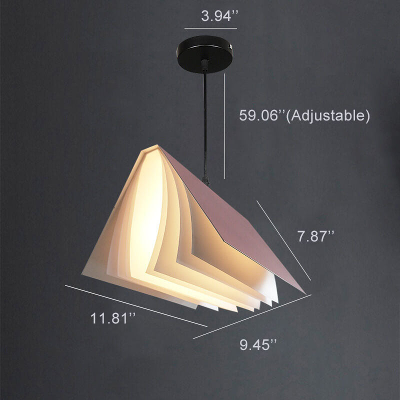Flying Book Pendant Light | Modern Ceiling Lamp