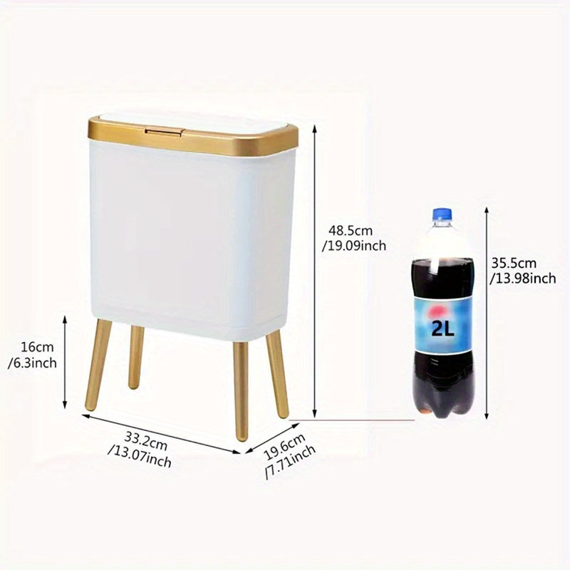 15L Odour-Sealing Trash Can