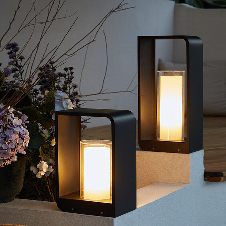 Modern Square Outdoor LED Light