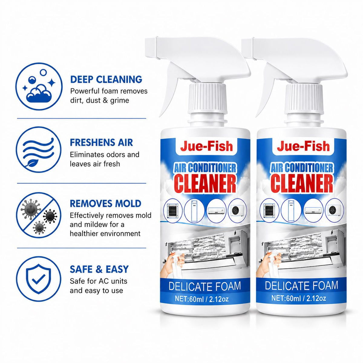 Air Conditioner Cleaner Foam Spray