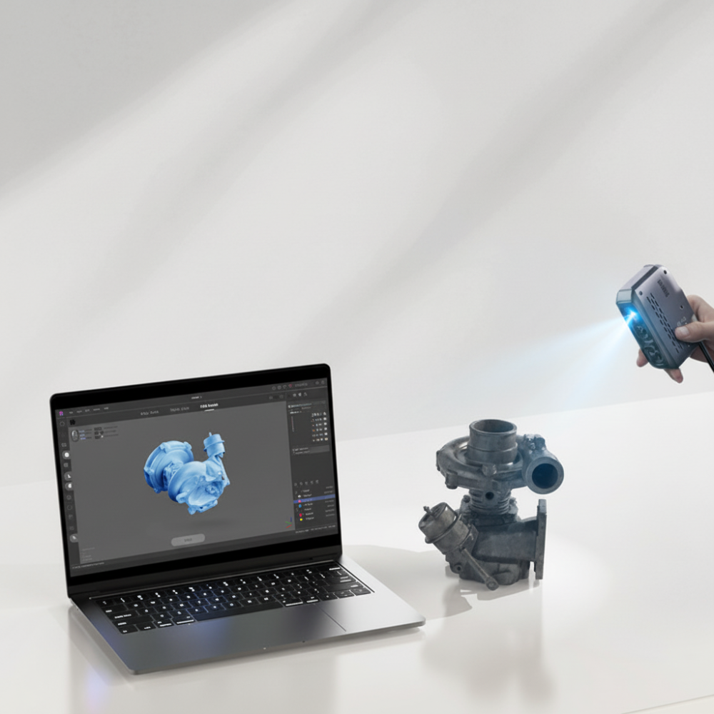Portable High Accuracy 3D Scanner
