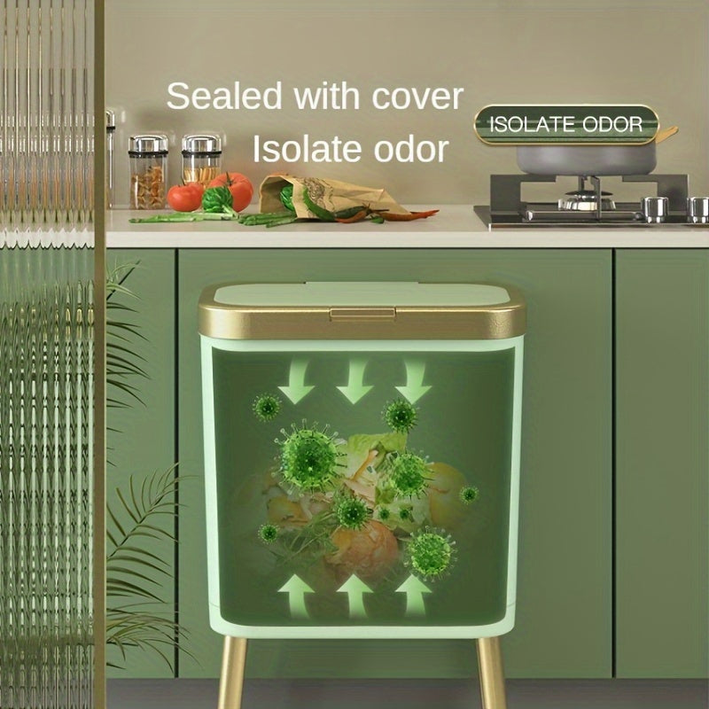 15L Odour-Sealing Trash Can