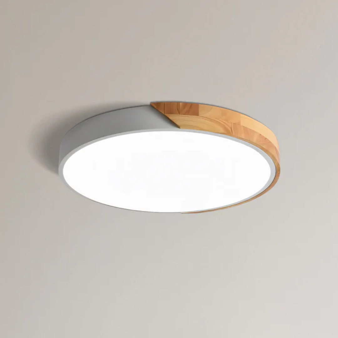LED Ceiling Light | Nordic Wooden Design