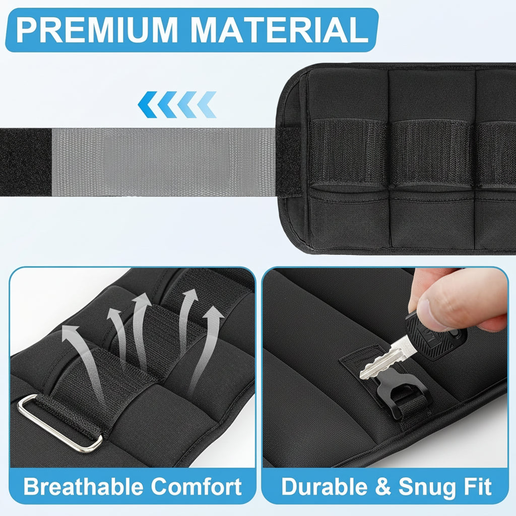 Adjustable Ankle Weights