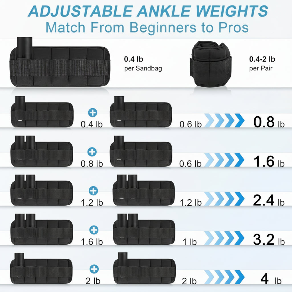 Adjustable Ankle Weights