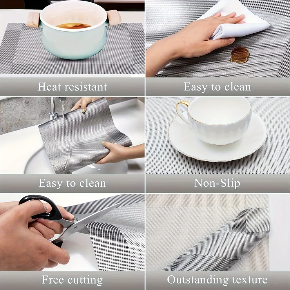 PlaciMat Heat-Resistant Non-Slip Placemats