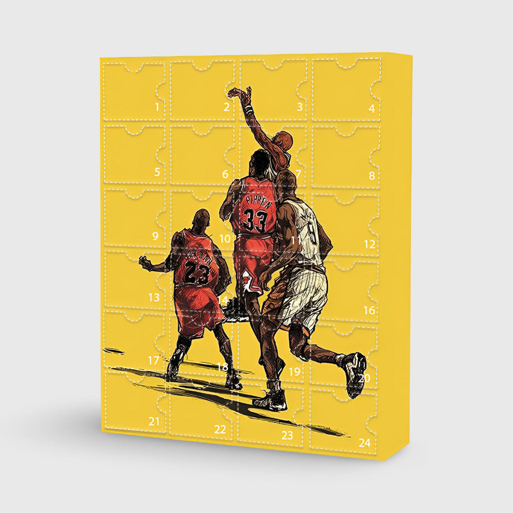 Basketball Advent Calendar Figure Set
