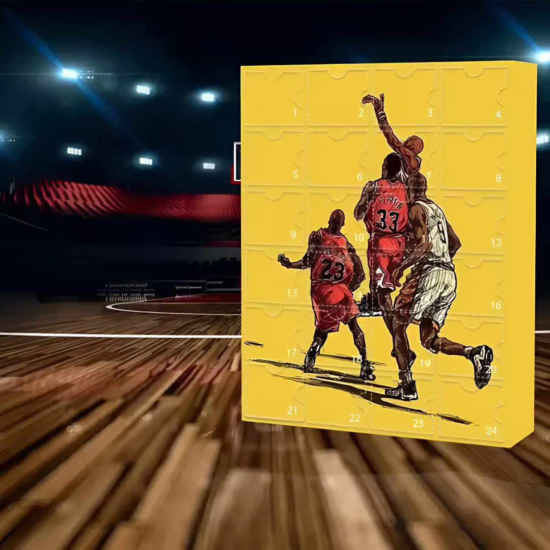 Basketball Advent Calendar Figure Set
