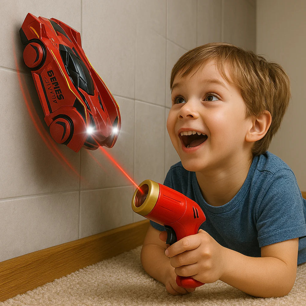 Laser Guided Wall Climber RC Car