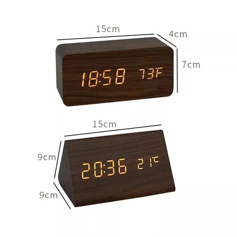 LED Voice-Controlled Smart Alarm Clock