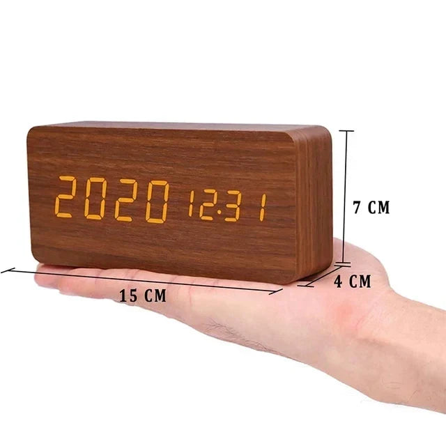 LED Voice-Controlled Smart Alarm Clock