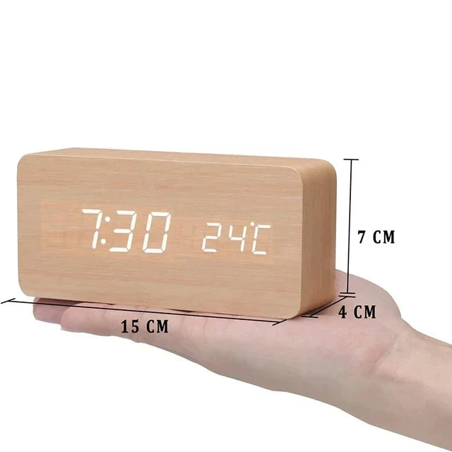 LED Voice-Controlled Smart Alarm Clock