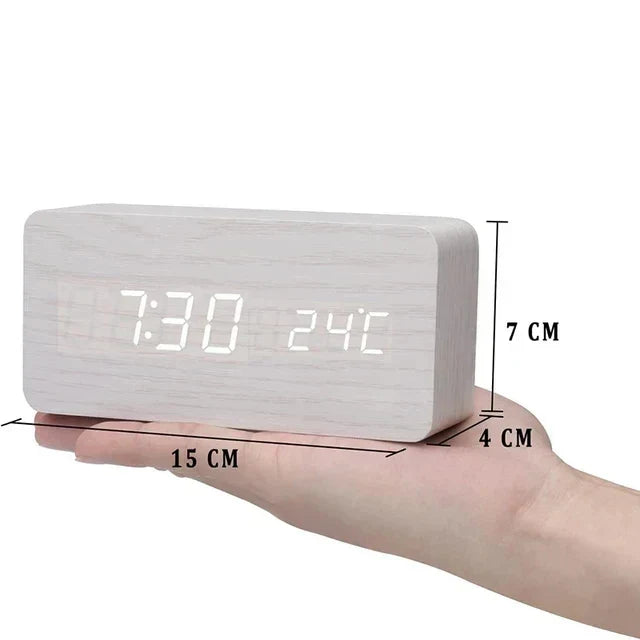 LED Voice-Controlled Smart Alarm Clock