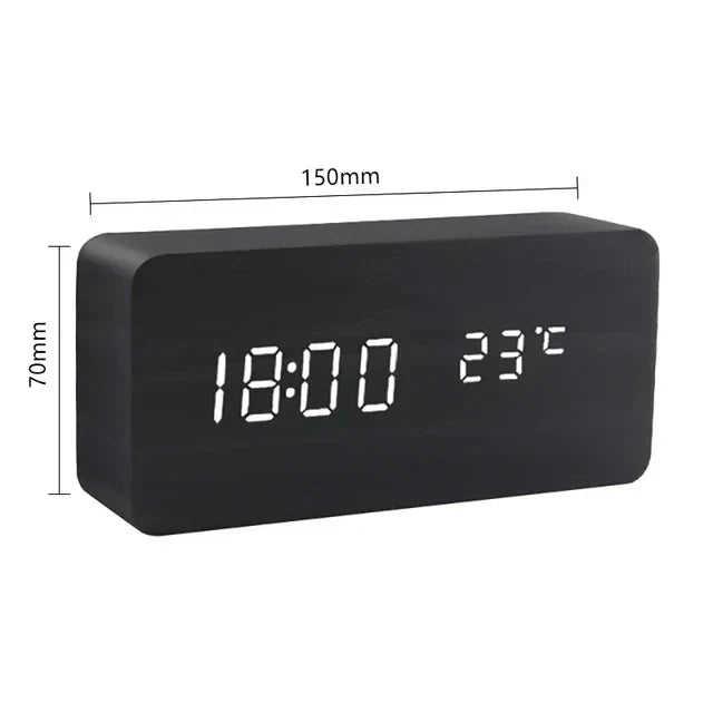 LED Voice-Controlled Smart Alarm Clock