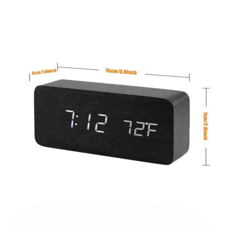 Digital LED Alarm Clock