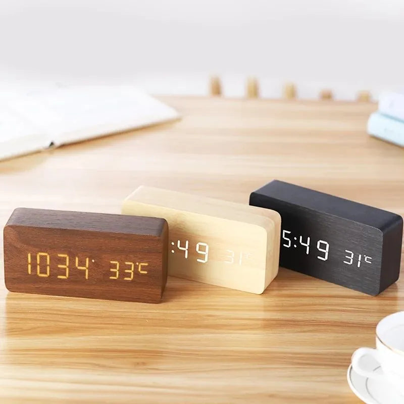 Digital LED Alarm Clock