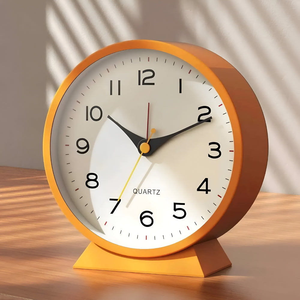Silent Quartz Vintage Alarm Clock