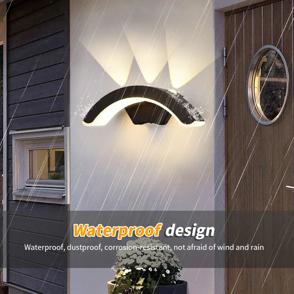 StormLite Waterproof Outdoor Wall Light