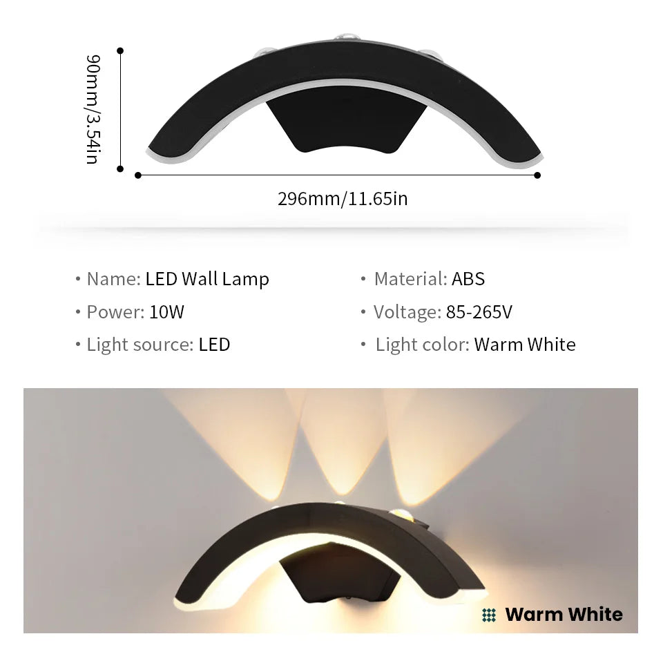 StormLite Waterproof Outdoor Wall Light