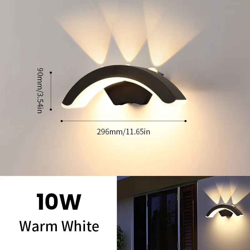 StormLite Waterproof Outdoor Wall Light
