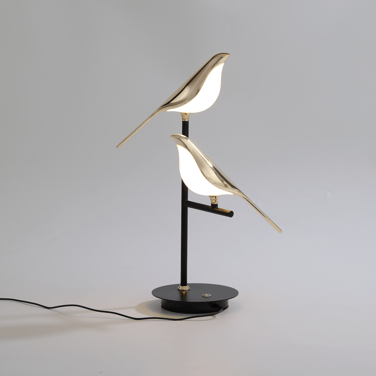 Golden Birdlight Wall Lamp