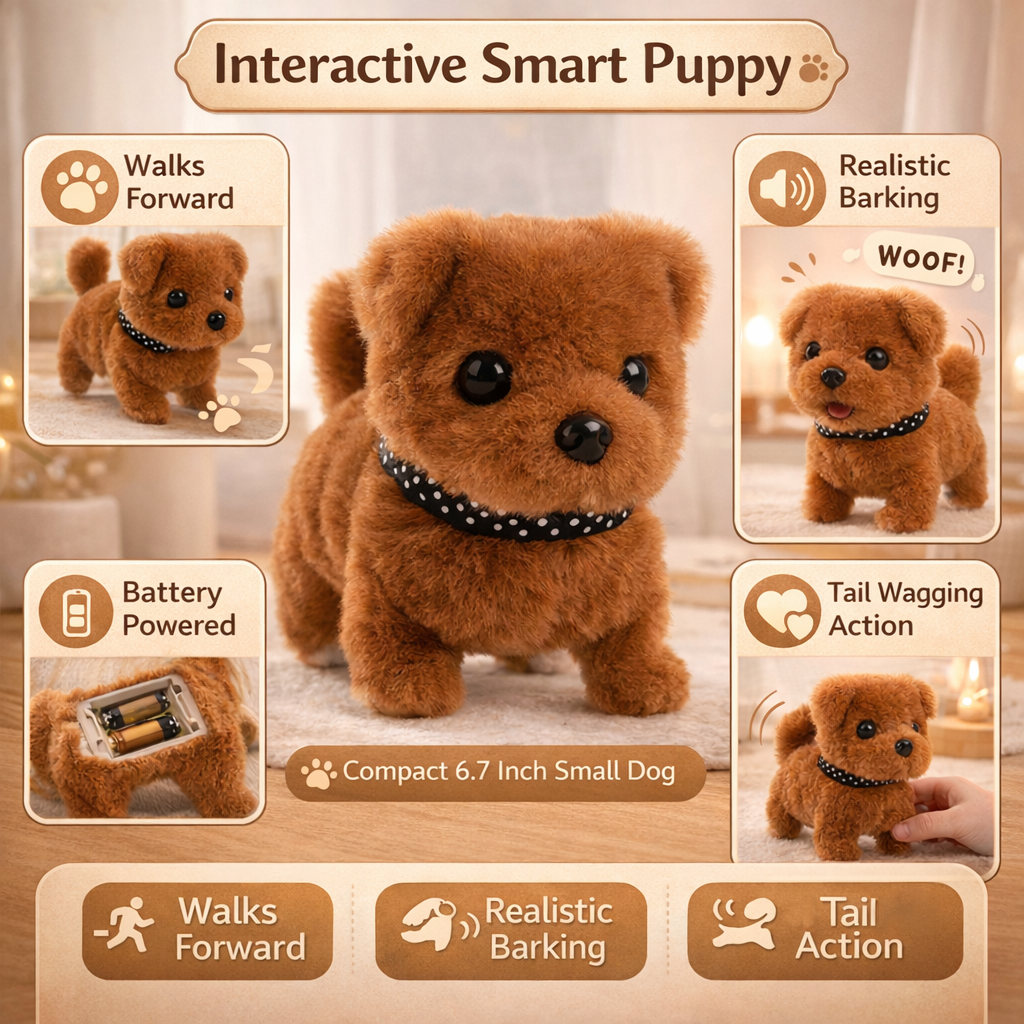 Dog Toy Interactive Puppy Robot