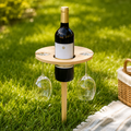 Foldable Picnic Wine Table