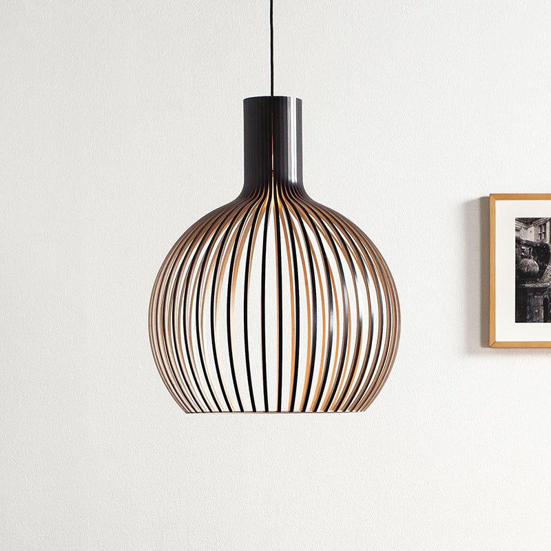 Handcrafted Wooden Pendant Light | Scandinavian Design