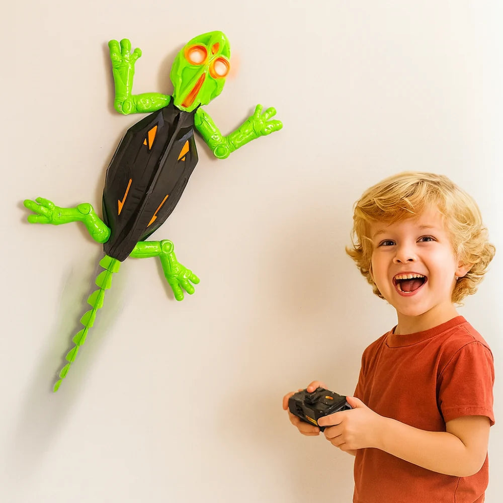 Wall Climbing LED Gecko Robot Toy