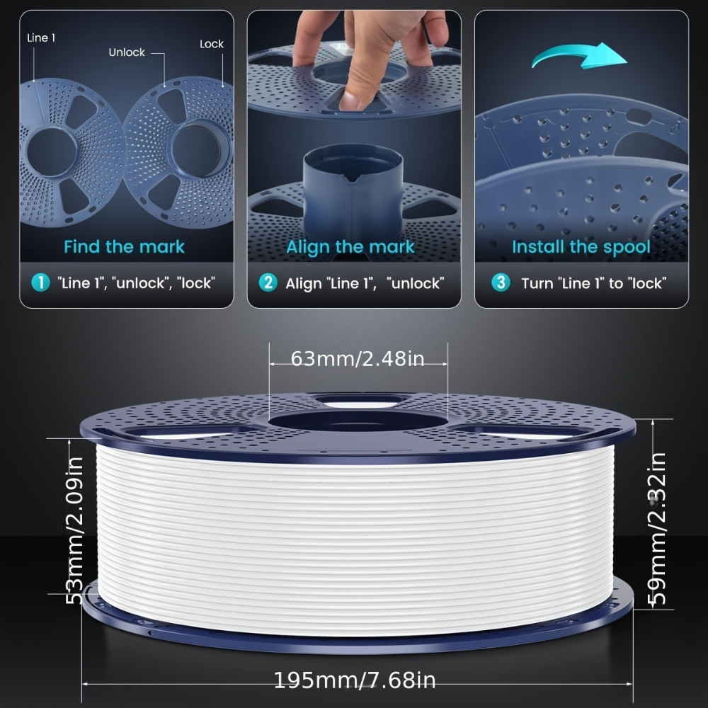 High Strength PETG 3D Printer Filament
