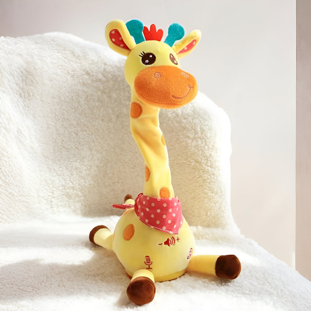 Interactive Singing Giraffe Plush Toy
