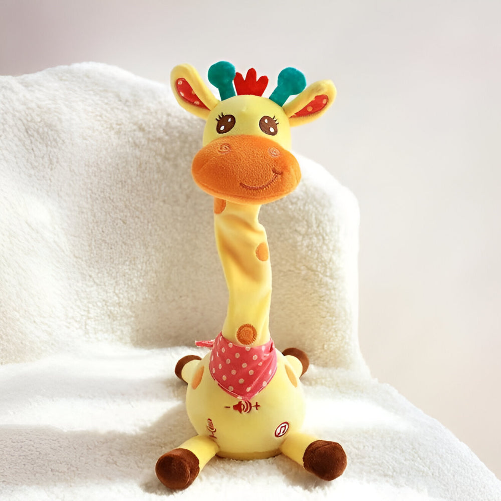 Interactive Singing Giraffe Plush Toy