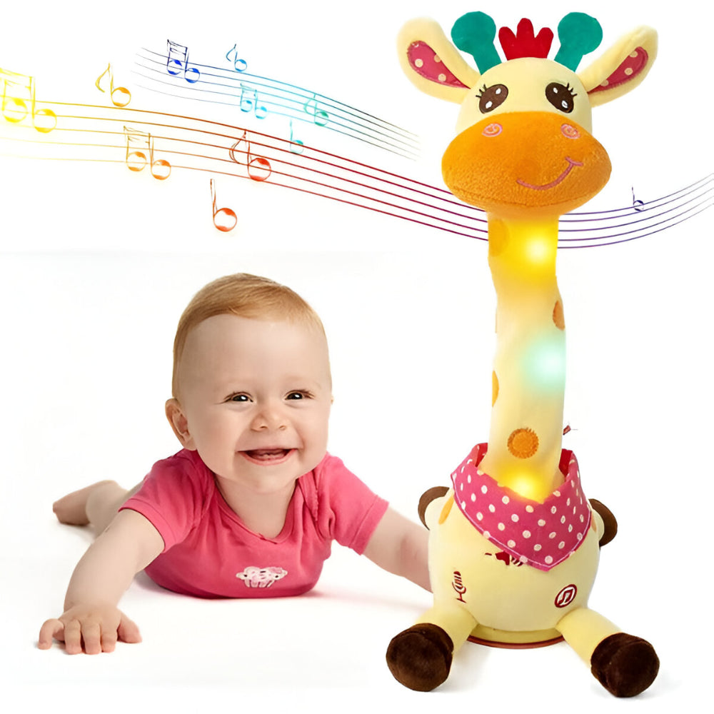Interactive Singing Giraffe Plush Toy