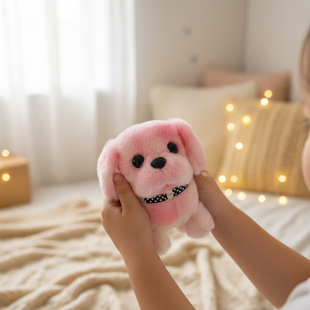 Plush Dog Toy Interactive Puppy