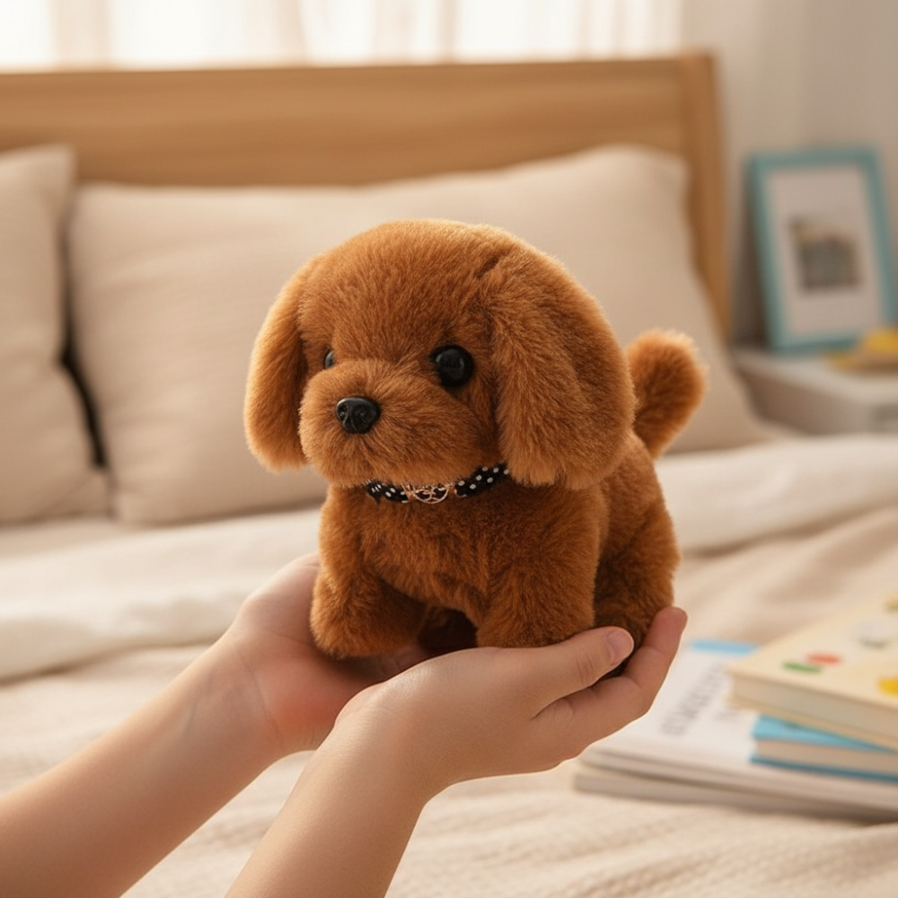 Plush Dog Toy Interactive Puppy