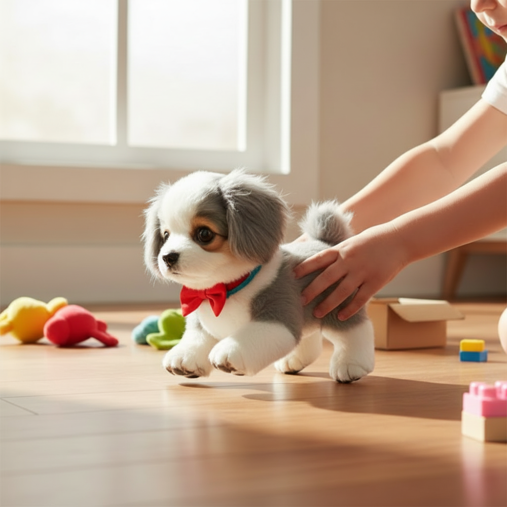 Plush Puppy Toy Interactive Dog