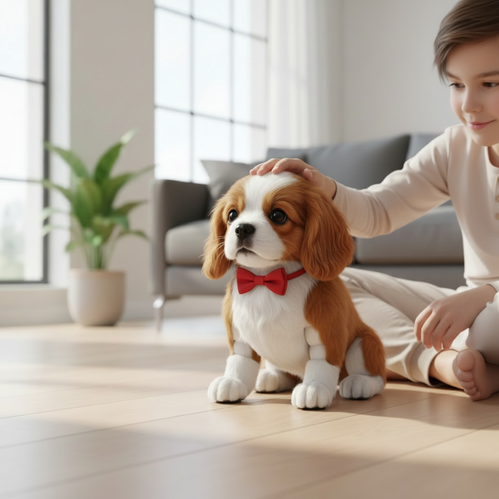Plush Puppy Toy Interactive Dog