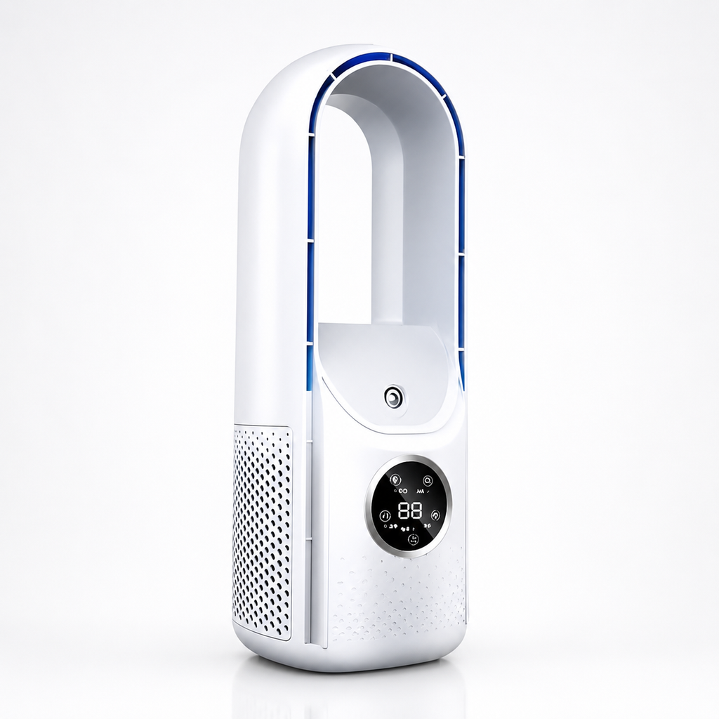 Portable Air Conditioner Bladeless Fan