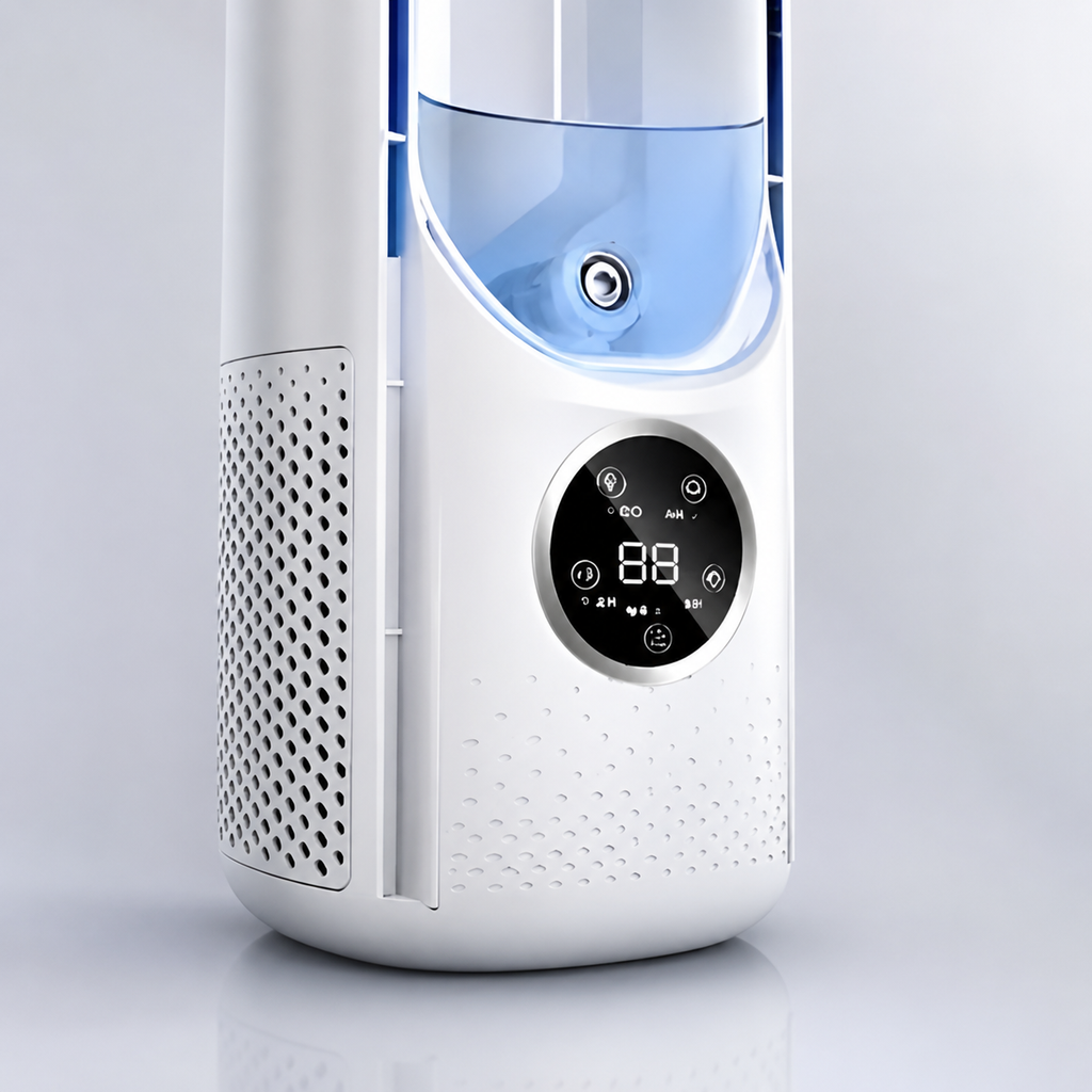 Portable Air Conditioner Bladeless Fan