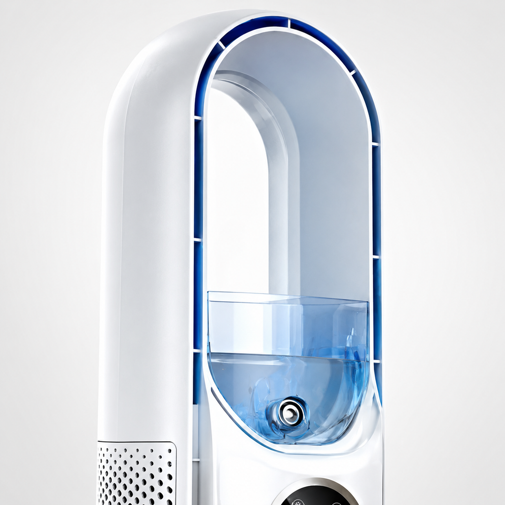 Portable Air Conditioner Bladeless Fan