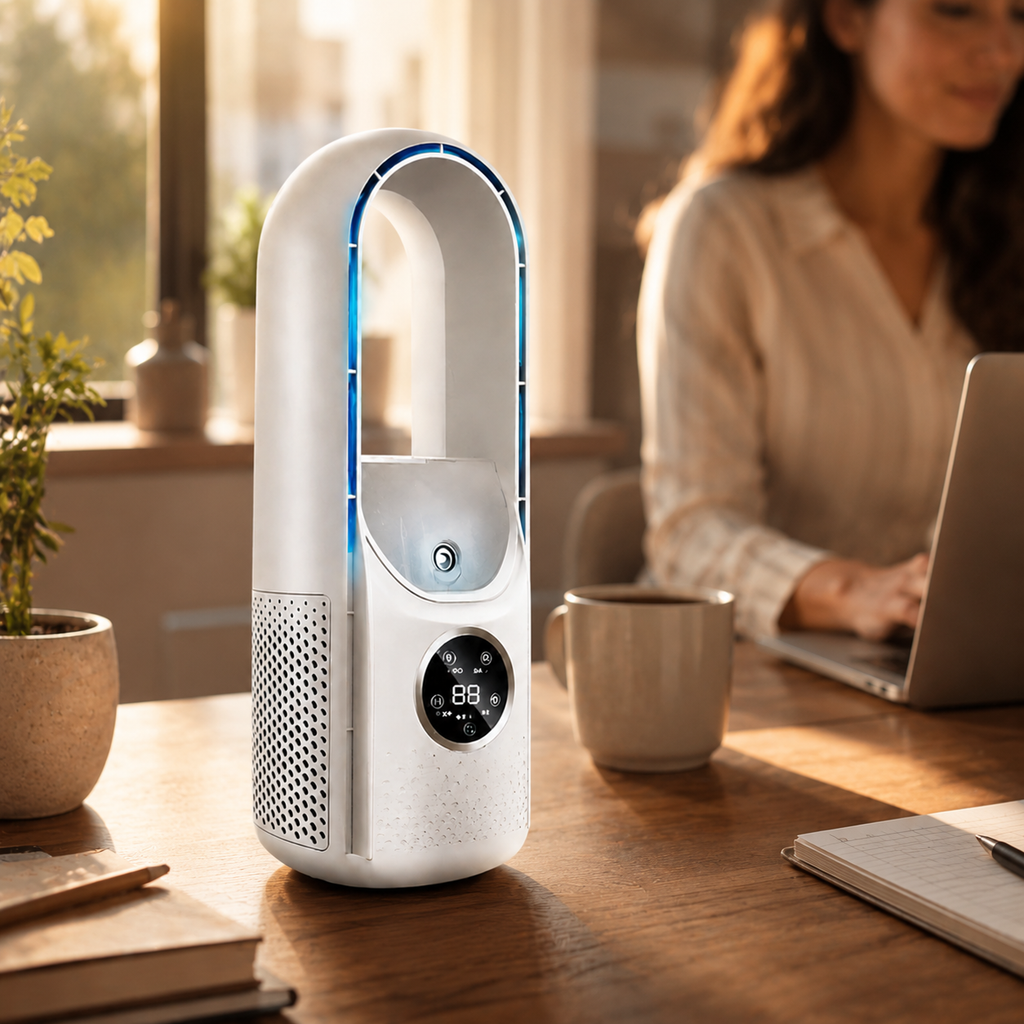 Portable Bladeless Cooling Fan