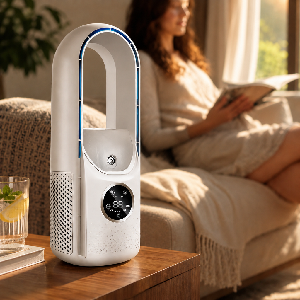 Portable Bladeless Cooling Fan