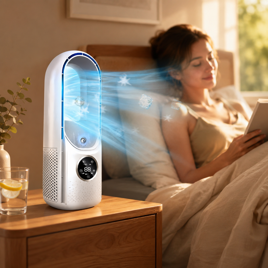 Portable Bladeless Cooling Fan
