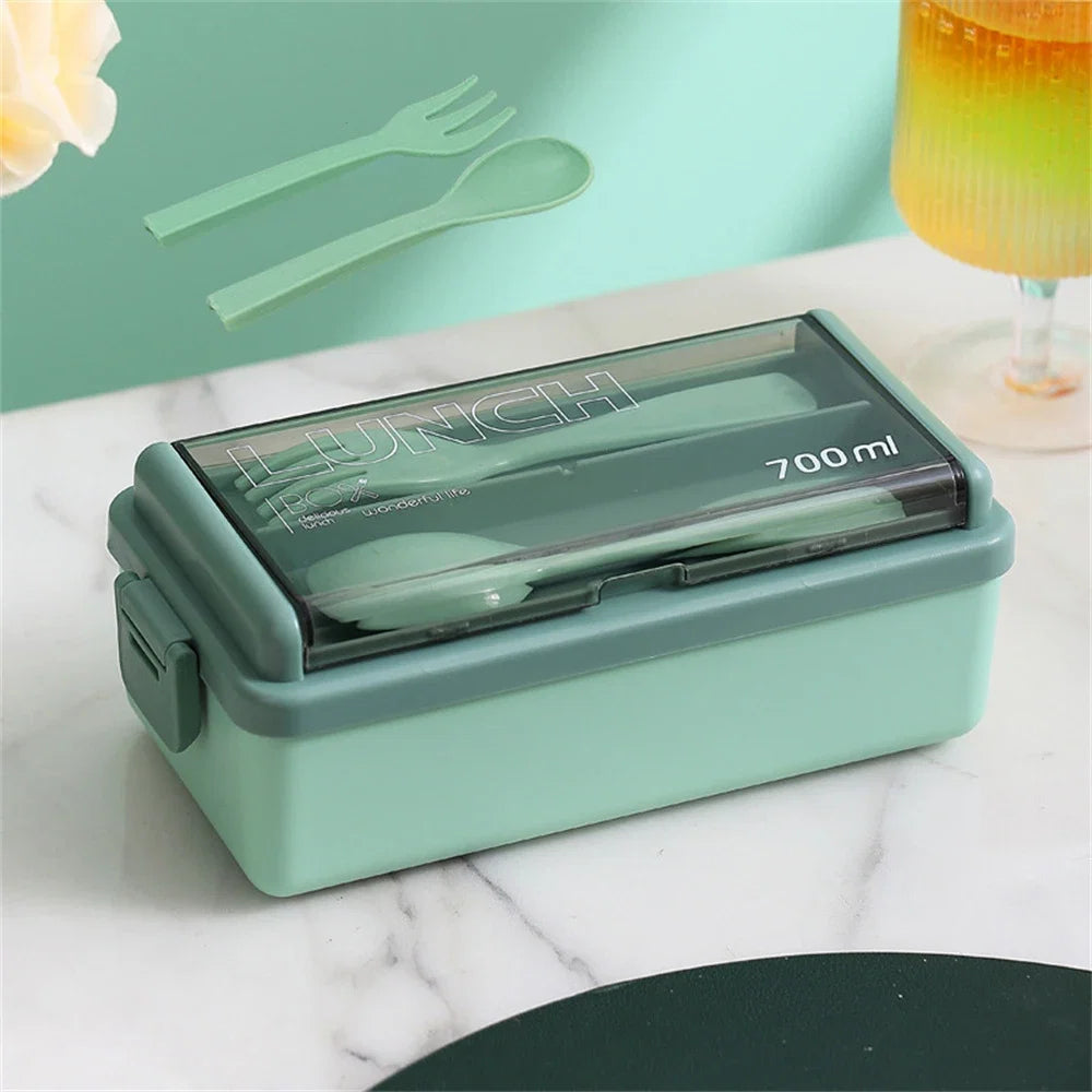 1400ml Double Layer Bento Box